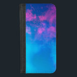 Capa Carteira Para iPhone 8/7 Fumos cor-de-rosa e azuis | Zazzle_Growth.<br><div class="desc">Fumos cor-de-rosa e azuis | Zazzle_Growth. iPhone 8/7 Bolsa</div>