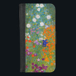 Capa Carteira Para iPhone 8/7 Gustav Klimt Flower Garden Cottage Nature<br><div class="desc">Uma bela pintura de jardim - esta é uma pintura clássica de Gustav Klimt,  chamada Jardim de Algodão,  ou Jardim Bauergarten,  1907,  que é um close up de um jardim floral,  uma pintura floral colorida.</div>