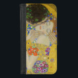 Capa Carteira Para iPhone 8/7 Gustav Klimt - The Biss<br><div class="desc">Kuss Beijo/Der - Gustav Klimt em 1907-1908</div>