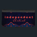 Capa Carteira Para iPhone 8/7 Independente (adicione sua profissão) e Orgulhoso<br><div class="desc">Mostre seus valores com esta declaração design futurista. Ser eu mesmo,  ser forte e não depender dos outros. Padrão estrutural / algorítmico / paramétrico e texto simples em negrito. Esmeralda escura verde,  cinza e laranja. Por Linandara</div>