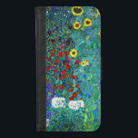 Capa Carteira Para iPhone 8/7 Jardim de fazenda com girassóis, Gustav Klimt<br><div class="desc">Gustav Klimt (14 de julho de 1862 - 6 de fevereiro de 1918) foi um pintor simbólico austríaco e um dos membros mais proeminentes do movimento Secessão de Viena. Klimt é notado por suas pinturas, murais, esboços, e outros objetos de arte. Além de suas obras figurativas, que incluem alegorias e...</div>