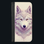 Capa Carteira Para iPhone 8/7 Lobo Branco - Carteira UNISEX<br><div class="desc">Lobo Branco,  Orgulhoso e Elegante</div>