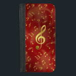 Capa Carteira Para iPhone 8/7 notas de música iPhone, Plus, Wallet Case, Colorid<br><div class="desc">presente agradável para você</div>