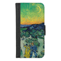 Vincent van Gogh - Paisagem lunática com Casal