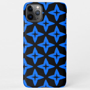 Capa Para iPhone estrelas azuis em fundo escuro