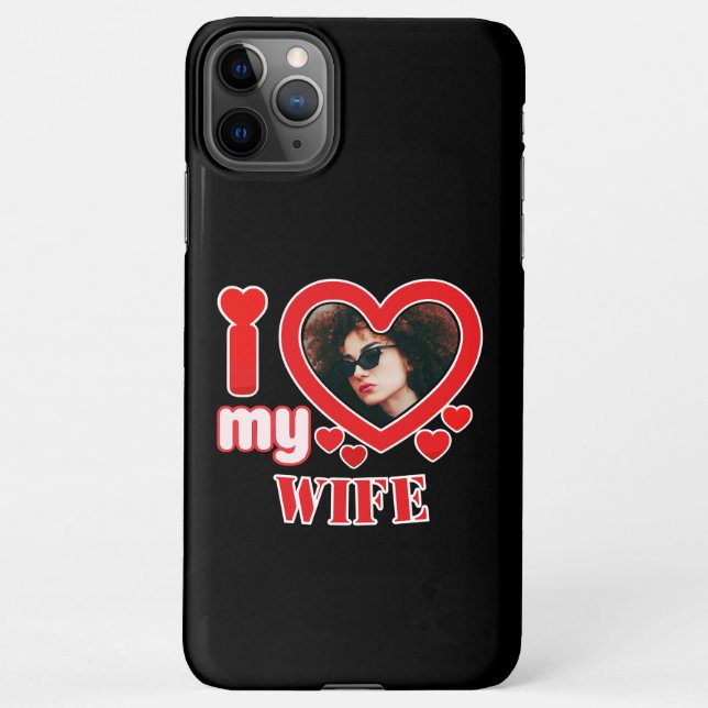 Capa Para iPhone Eu Amo Minha Esposa Personalizada (Verso)