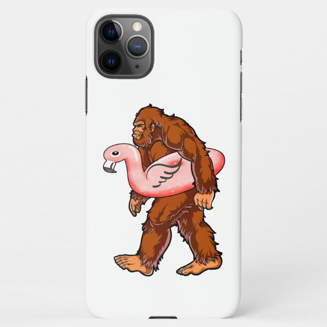 Capa Para iPhone Flamingo Bigfoot (Verso)