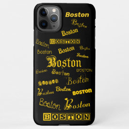 Capa Para iPhone Fontes Amarelas de Boston