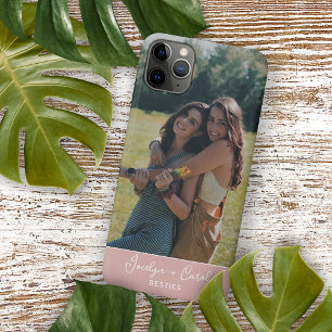 Capa Para iPhone Fotografia Personalizada dos Melhores Amigos no Ro