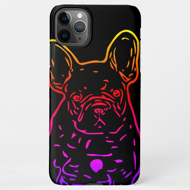 Capa Para iPhone französische Bulldogge  iPhone Hülle (Verso)