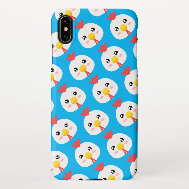 Capa Para iPhone Galinha Cute (Verso)
