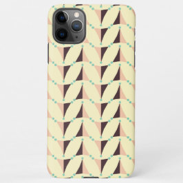 Capa Para iPhone Geometric pattern in retro vibe