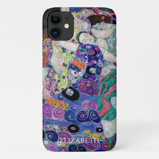 CAPA PARA IPHONE: GUSTAV KLIMT : A VIRGEM (Verso)