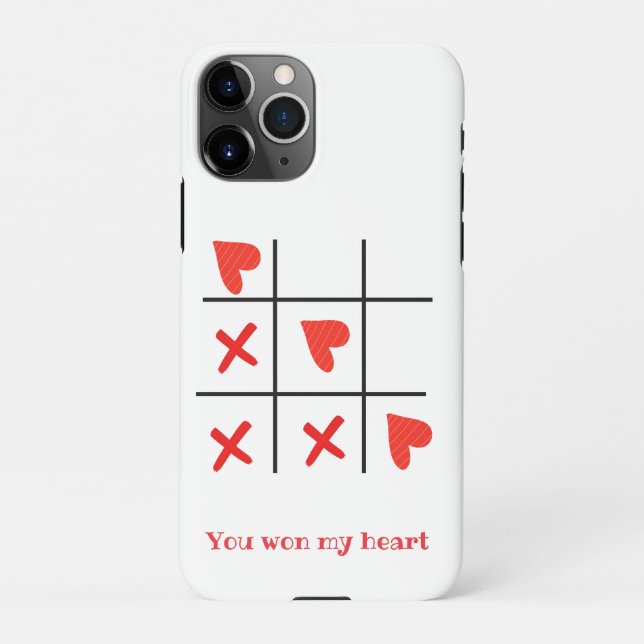 Capa Para iPhone Happy Valentine Day  white (Verso)