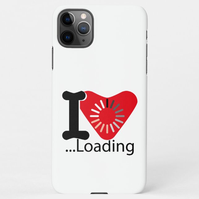 CAPA PARA iPhone I LOADING HEART BY MASANSER PIXELAT (Verso)