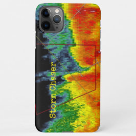 Capa Para iPhone Imagem de Radar de Chaser de Tempestade