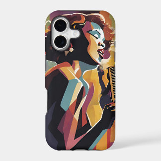 Capa para iPhone / iPad Cantora Noturna Feminina