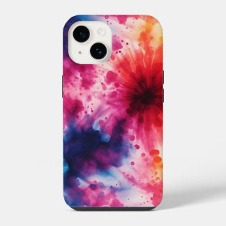 Capa para iPhone / iPad com padrão de tingimento a