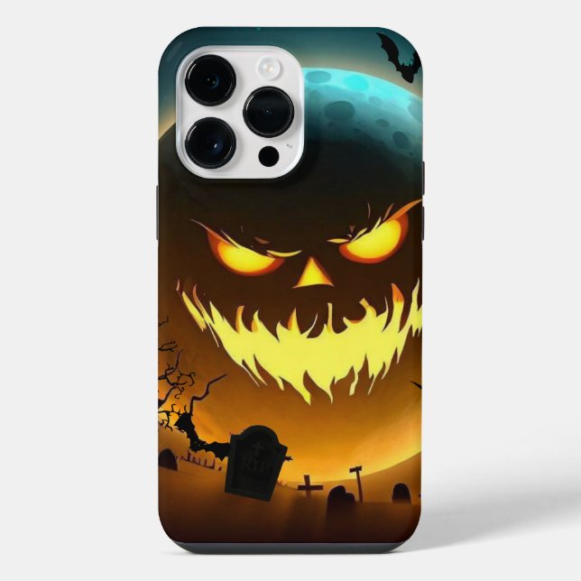 Capa para iPhone / iPad Halloween/lua/abóbora (Verso)