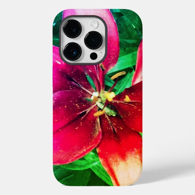 Capa para iPhone / iPad "Lily" (Verso)