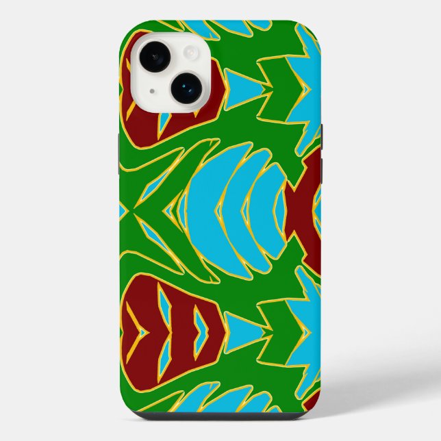 Capa para iPhone / iPad, Um elegante design multic (Verso)