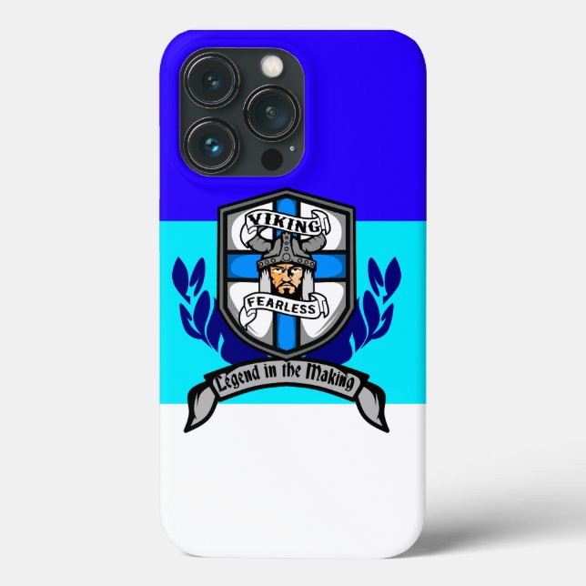 Capa para iPhone / iPad - Viking Fearless (Verso)