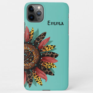 Capa Para iPhone iPhone 11 Caso com Cair Sunflower & Stars