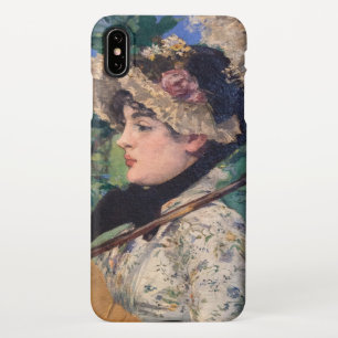 Capa Para iPhone Jeanne (Primavera) Por Édouard Manet