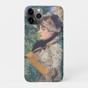 Capa Para iPhone Jeanne (Primavera) Por Édouard Manet