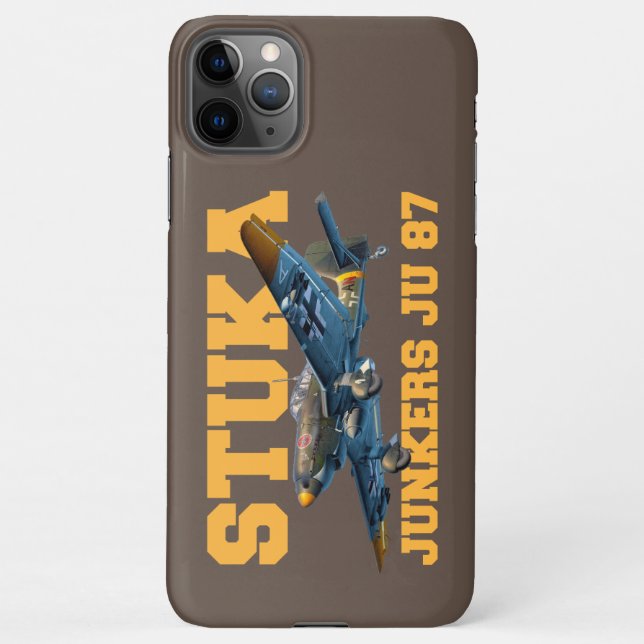Capa Para iPhone Junkers Ju 87 (Verso)