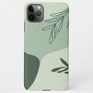 Capa Para iPhone Linha de Arte Verde Sage