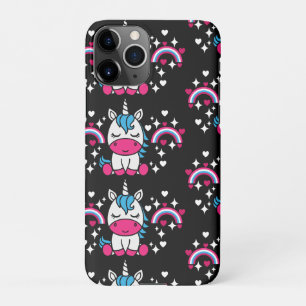 Capa Para iPhone Little Girls Unicorn Pony