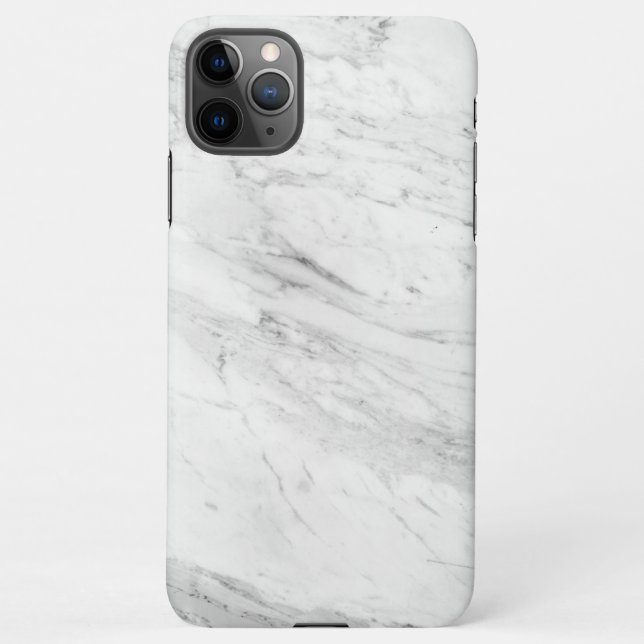 Capa Para iPhone Marble Branco (Verso)