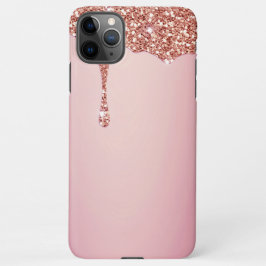 Capa Para iPhone Melting Girly Pink Sparkles