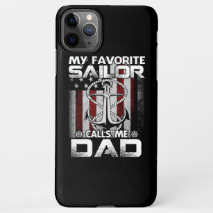 Capa Para iPhone Meu marinheiro favorito me chama de Marinho PAI Ve