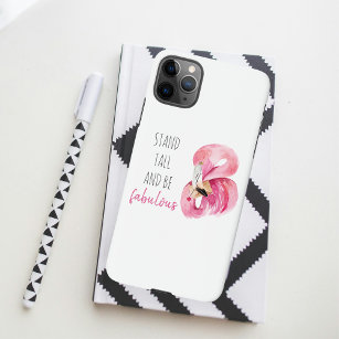 Capa Para iPhone Moderno Exótico Altura E Fabuloso Flamingo BE