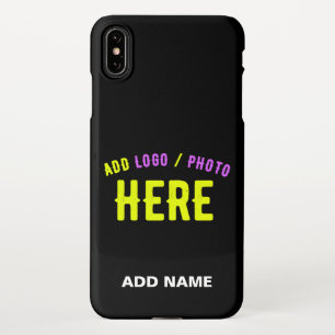 CAPA PARA iPhone NA MODA MODERNO PERSONALIZÁVEL NEGRO VERIFICADO CO