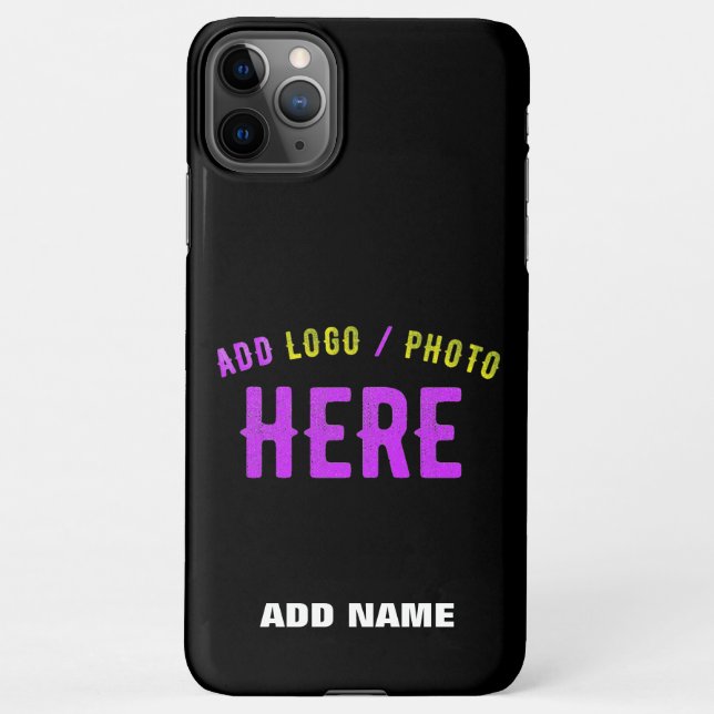 CAPA PARA iPhone NA MODA MODERNO PERSONALIZÁVEL NEGRO VERIFICADO CO (Verso)