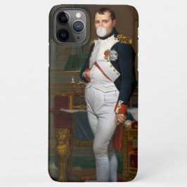 Capa Para iPhone Napoleão Bonaparte soprando uma pastilha branca