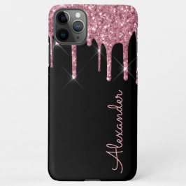 Capa Para iPhone ORÇAMENTO Rosa Preto e Dourado Personalizado