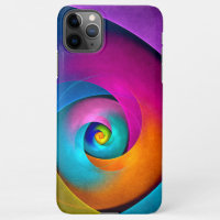 Padrão Azul Cor-de-rosa Abstrato Floral Moderno #1