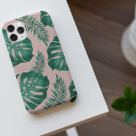 Capa Para iPhone Palma Rosa Tropical e Verde deixa um padrão perfei<br><div class="desc">A Palma Tropical Rosa e Verde Deixa o Padrão Invisível é um design vibrante e vivo que apresenta uma variedade de folhas de palma rosa e verde dispostas em um padrão repetitivo. O padrão tem um layout perfeito, o que significa que as bordas do design se combinam perfeitamente para criar...</div>
