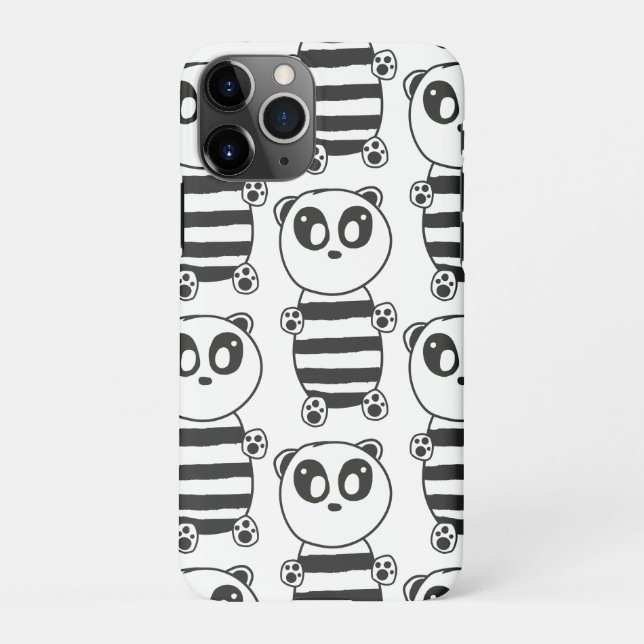 Capa Para iPhone Panda Kids (Verso)