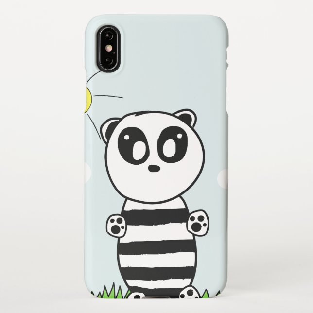 Capa Para iPhone Panda Kids (Verso)