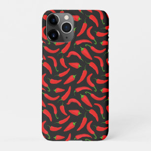 Capa Para iPhone Peppers Red Chili em Preto