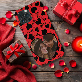 Capa para iPhone personalizada | Design vermelho d