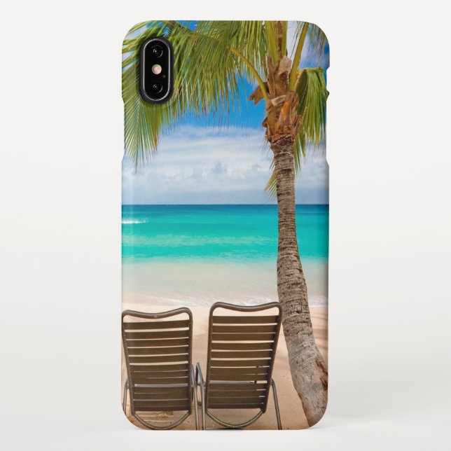 Capa Para iPhone Praia (Verso)