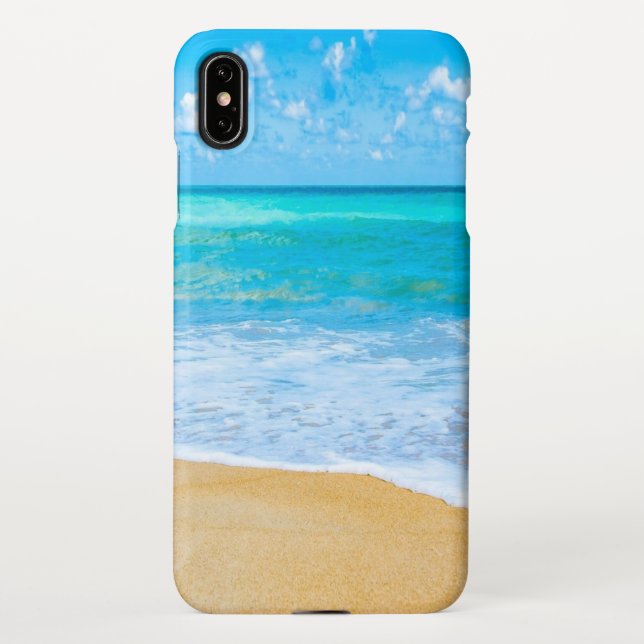 Capa Para iPhone Praia (Verso)