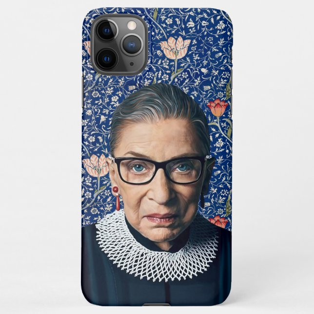 Capa Para iPhone Ruth Bader Ginsburg Medway Tapeçaria (Verso)