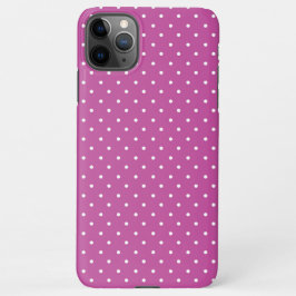Capa Para iPhone Seamless magenta background polka dot pattern